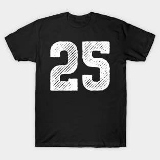 Rough Number 25 T-Shirt